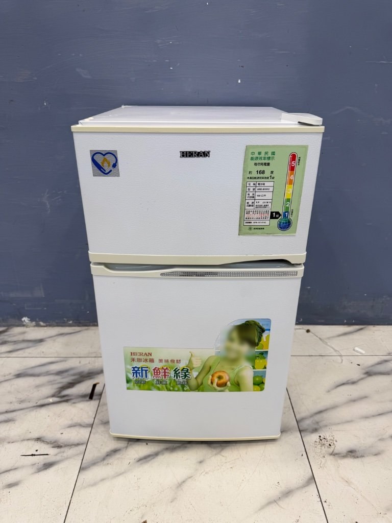 禾聯 HERAN 冰箱 雙門 100L