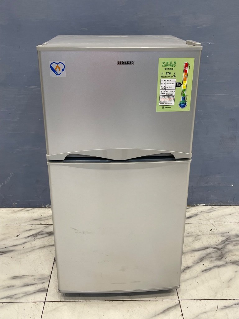 禾聯 HERAN 冰箱 雙門 127L