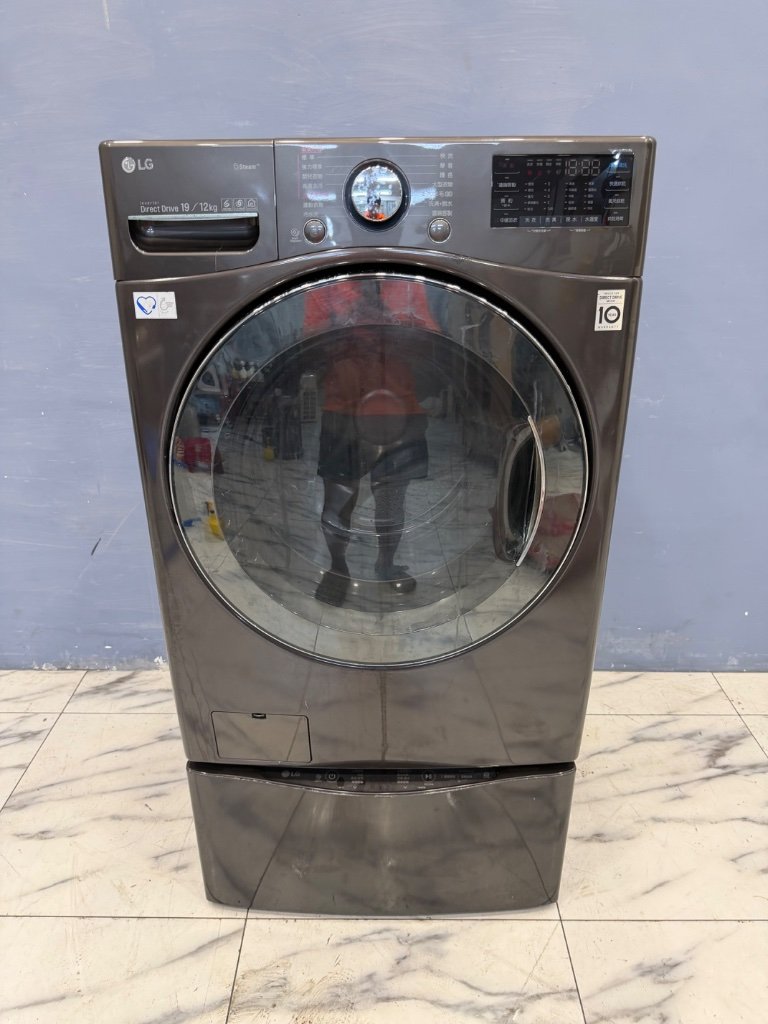 LG 洗脫烘 滾筒 洗 19kg、烘 12kg