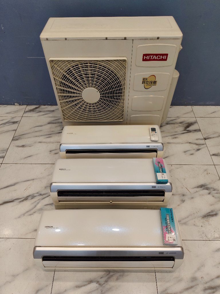 日立 Hitachi 分離式冷暖 1對3 內-冷暖 2.2KW、外-冷 8.4KW、外-暖 9.2KW