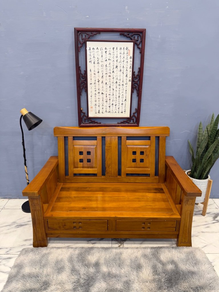沙發 雙人木沙發