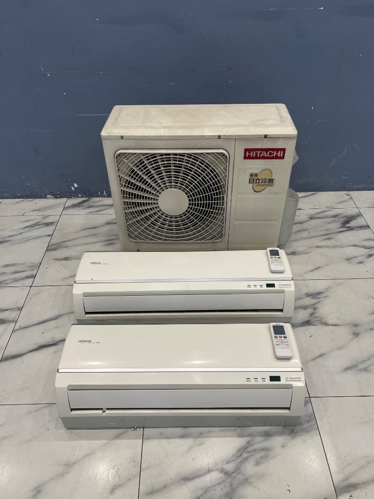 日立 Hitachi 分離式冷暖 外機冷 5KW、外機暖 5.6KW、內1 冷 3.6KW、內1暖 3.8KW、內2冷 2.2KW、內2暖 2.7KW