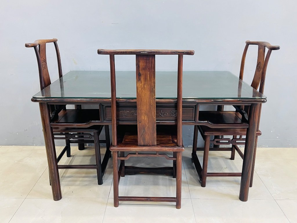 其他仿古家具 1桌3椅