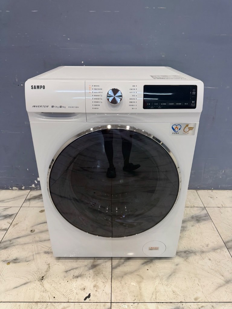 聲寶 SAMPO 洗脫烘 滾筒 洗 10kg、烘 6kg